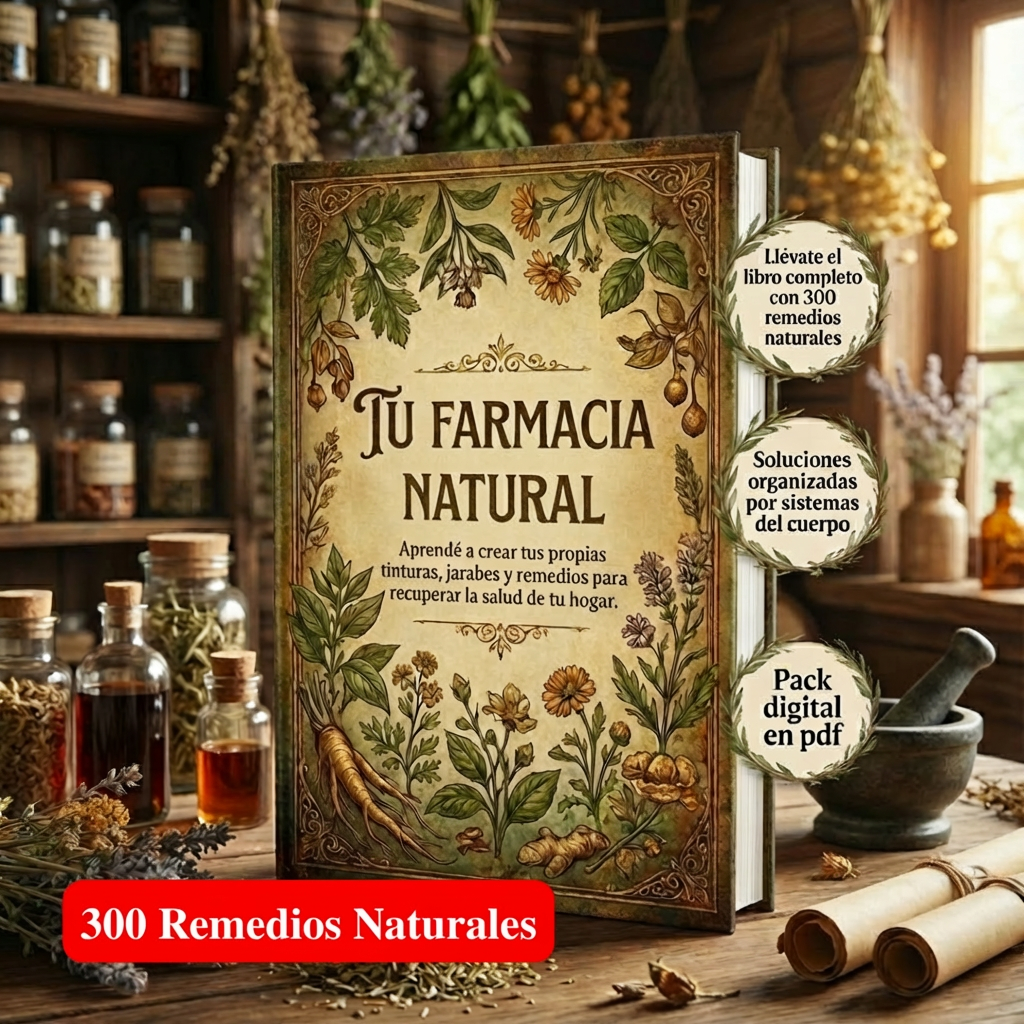 TU FARMACIA NATURAL: Creá tus propios remedios naturales