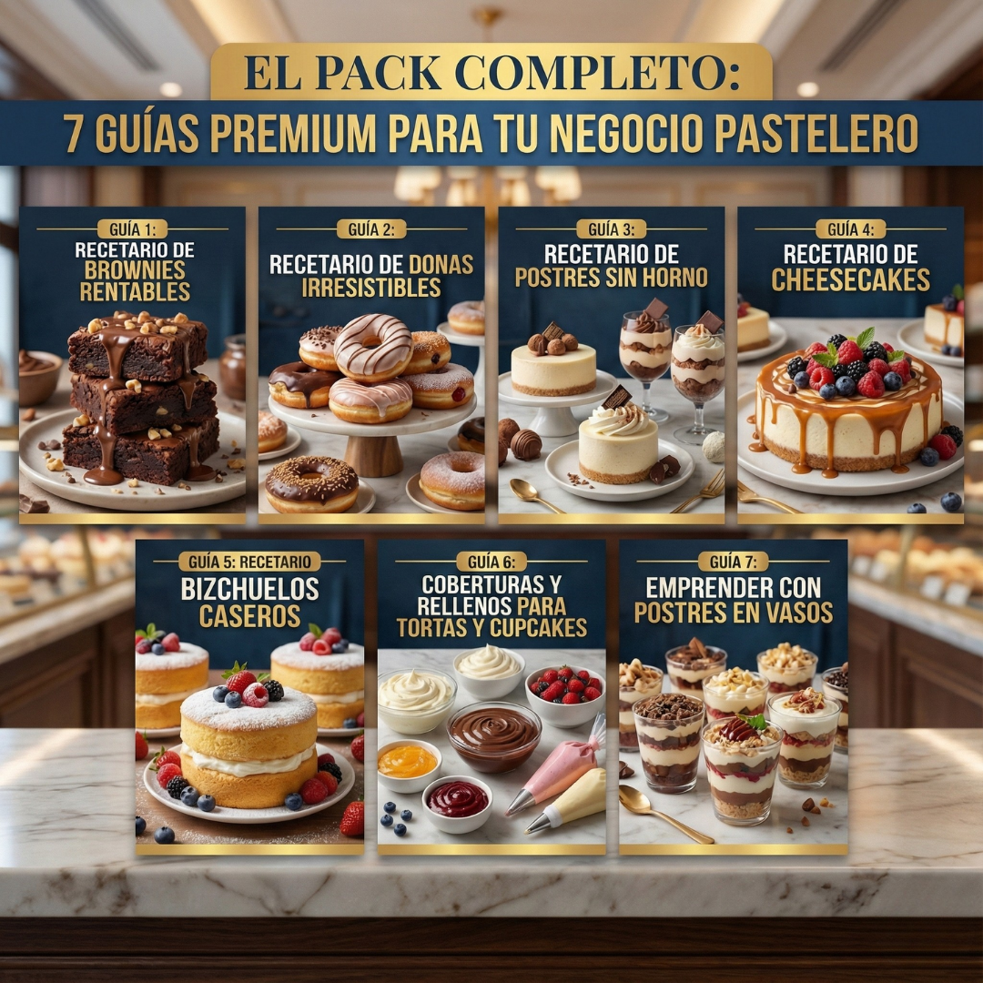 EL MÉTODO PASTELERO: Crea un Negocio de Dulces Premium