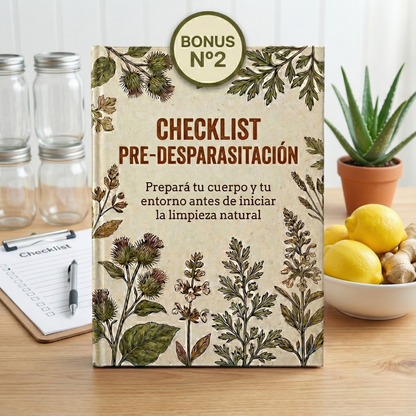 DESPARASITACIÓN NATURAL: Guía natural con plantas + 7 Bonus🎁