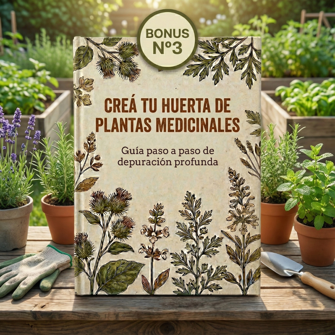 DESPARASITACIÓN NATURAL: Guía natural con plantas + 7 Bonus🎁