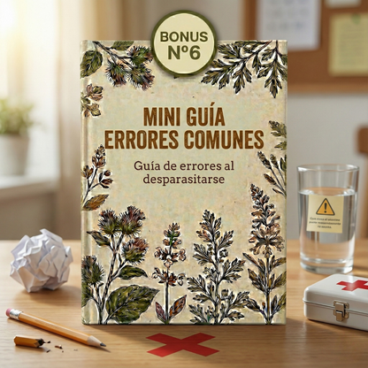 DESPARASITACIÓN NATURAL: Guía natural con plantas + 7 Bonus🎁