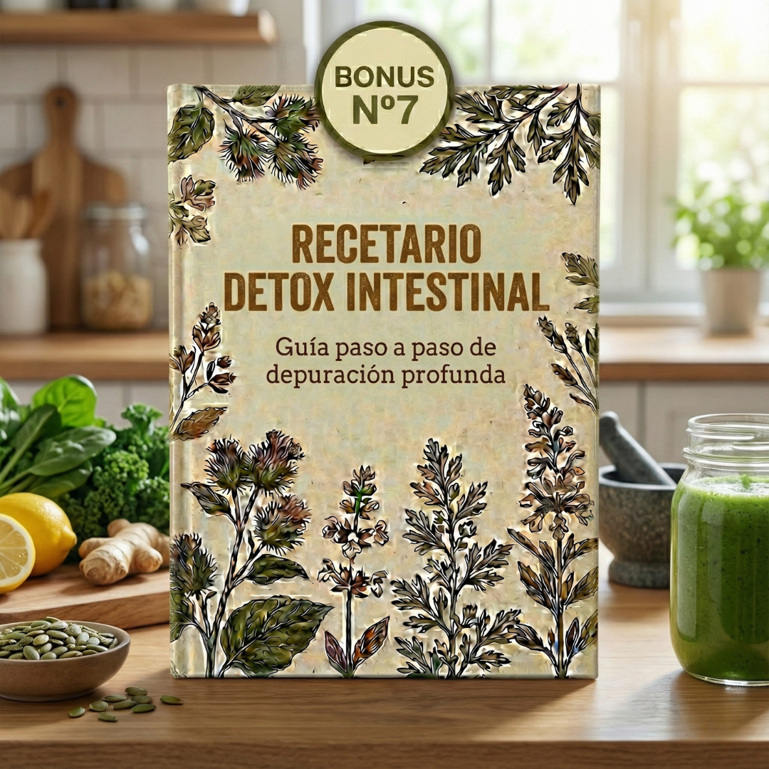 DESPARASITACIÓN NATURAL: Guía natural con plantas + 7 Bonus🎁