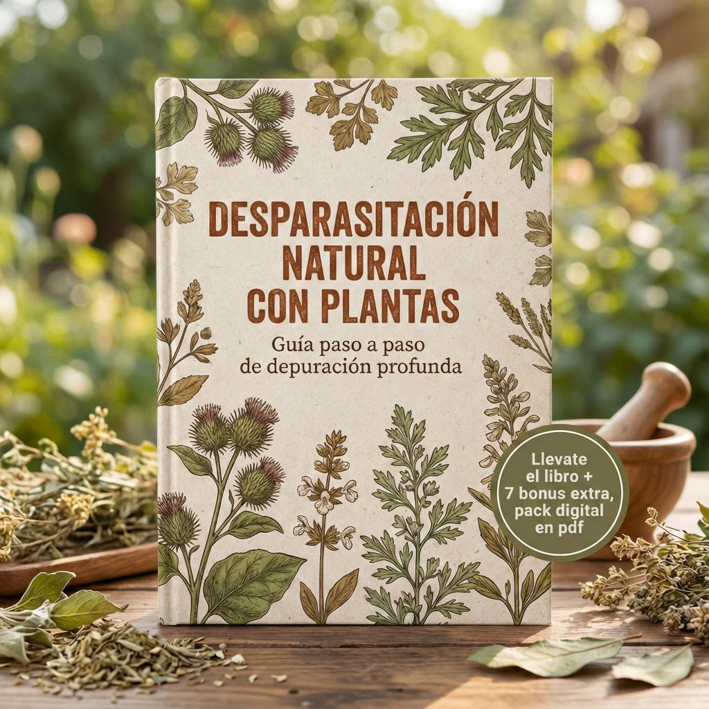 DESPARASITACIÓN NATURAL: Guía natural con plantas + 7 Bonus🎁